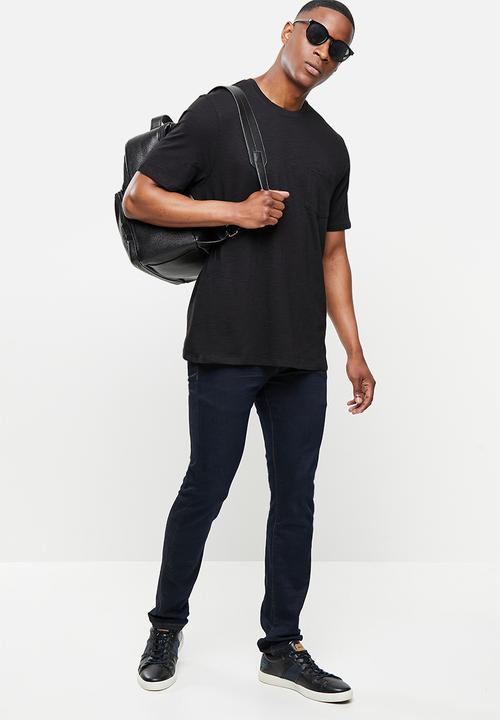 Pringle of Scotland - Slub crew - black