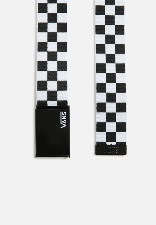 Vans - Deppster ii web belt - black-white