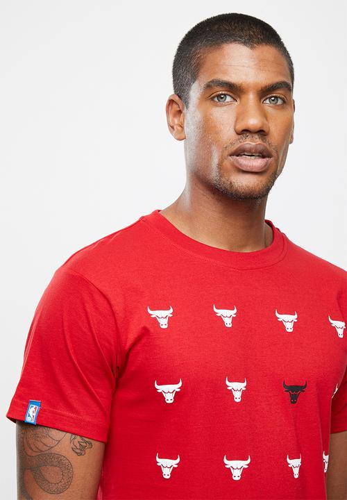 NBA - Nba keyline T-shirt bulls - red