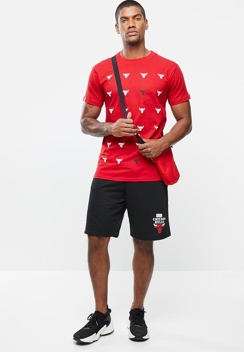 NBA - Nba keyline T-shirt bulls - red