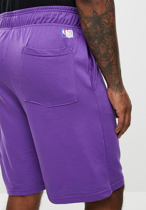 NBA - Nba retro shorts: lakers - purple