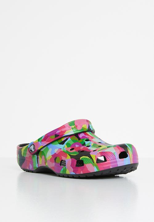 Crocs - Classic bubble block clog - multi 