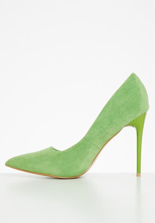 Plum - Nellie stiletto court heel - mint