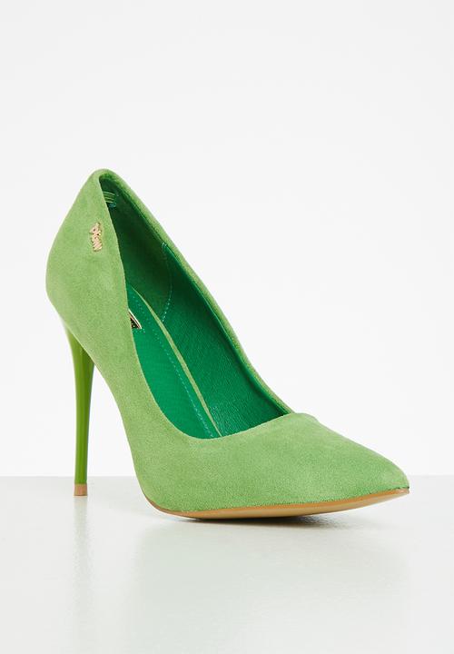 Plum - Nellie stiletto court heel - mint