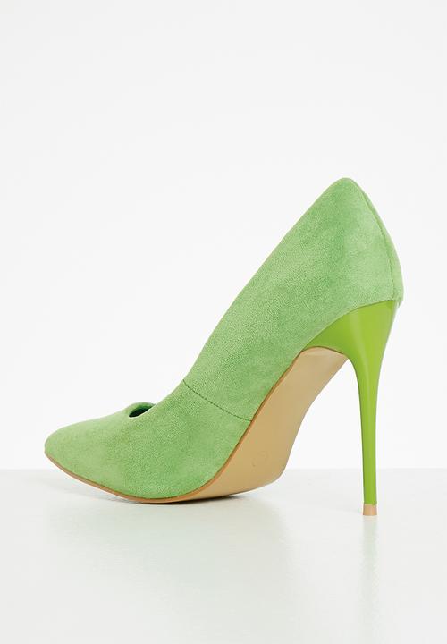 Plum - Nellie stiletto court heel - mint