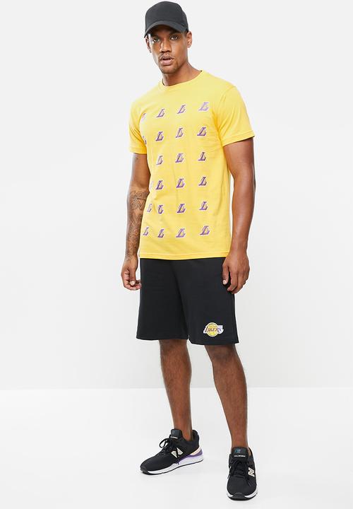 NBA - Nba retro shorts: lakers - black