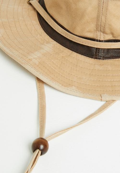 JEEP - Wide brim hat - khaki