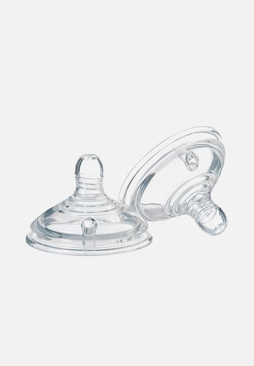 Tommee Tippee - 2 Pack closer to nature fast flow teat