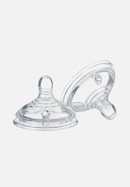 Tommee Tippee - 2 Pack closer to nature variflow teat