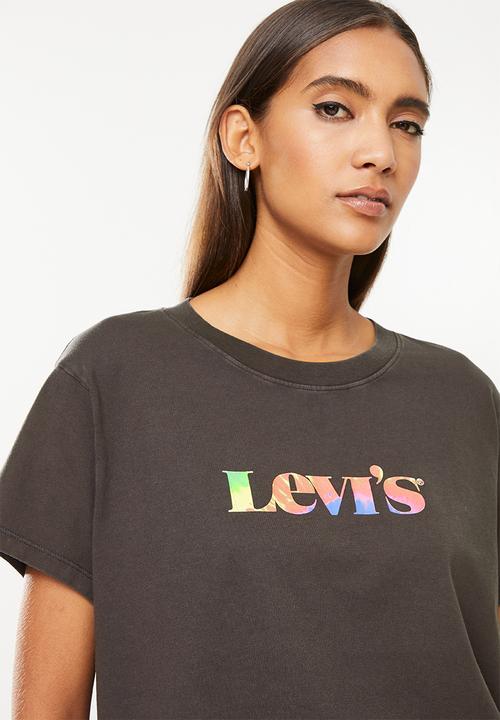 Levi’s® - Graphic varsity tee - gd obsidian 