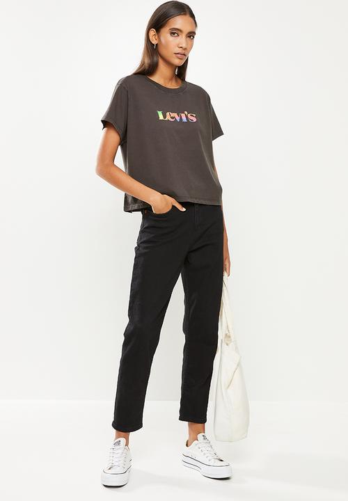 Levi’s® - Graphic varsity tee - gd obsidian 