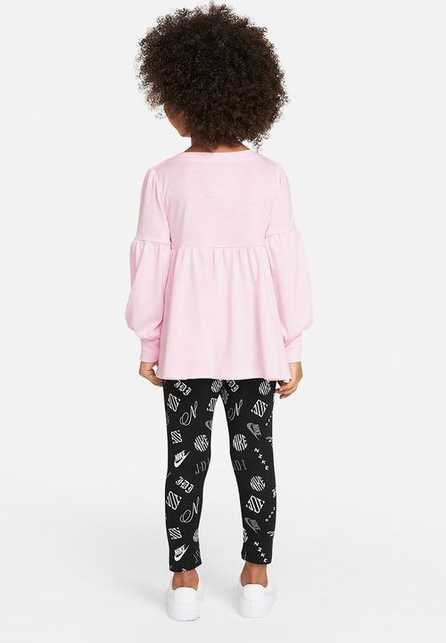 Nike - Nkg iconclash legging set - black & pink