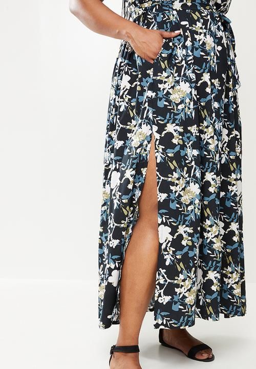 AMANDA LAIRD CHERRY - Plus blythedale dress -multi