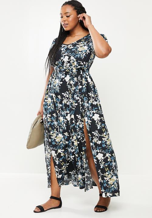 AMANDA LAIRD CHERRY - Plus blythedale dress -multi