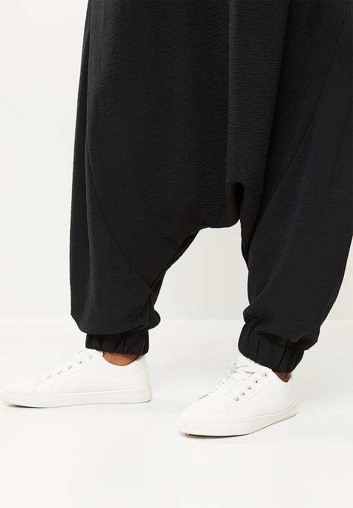 AMANDA LAIRD CHERRY - Plus mohlesi pants - black