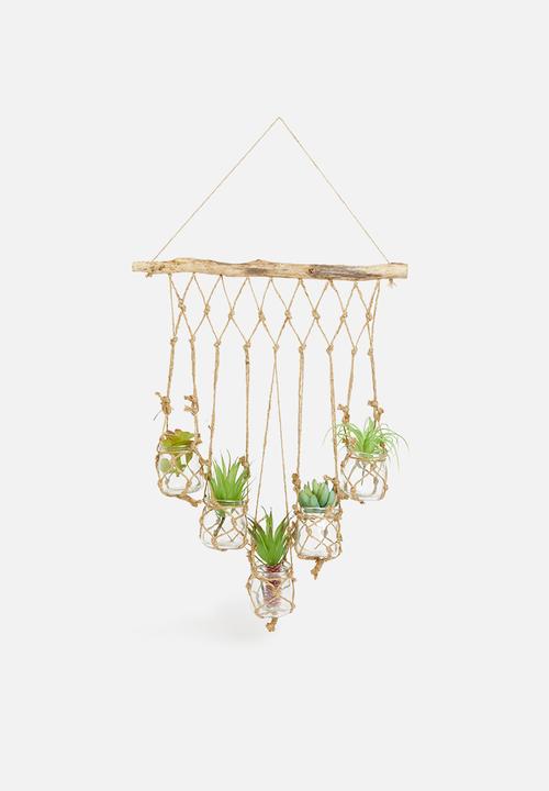 H&S - Decoration hanger wood - neutral 