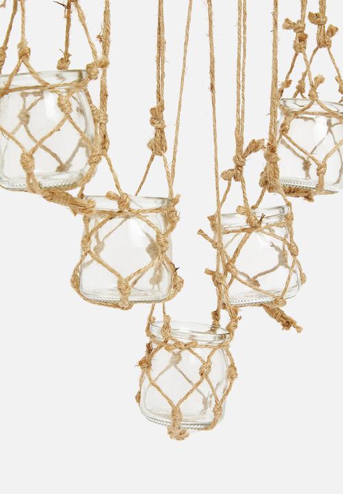 H&S - Decoration hanger wood - neutral 