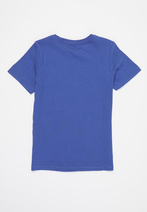 Cotton On - Max short sleeve tee - retro blue