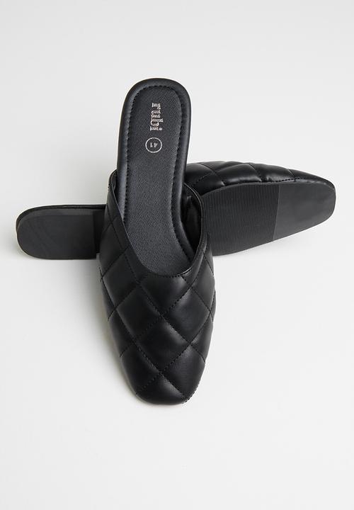 Cotton On - Estelle mule - black pu