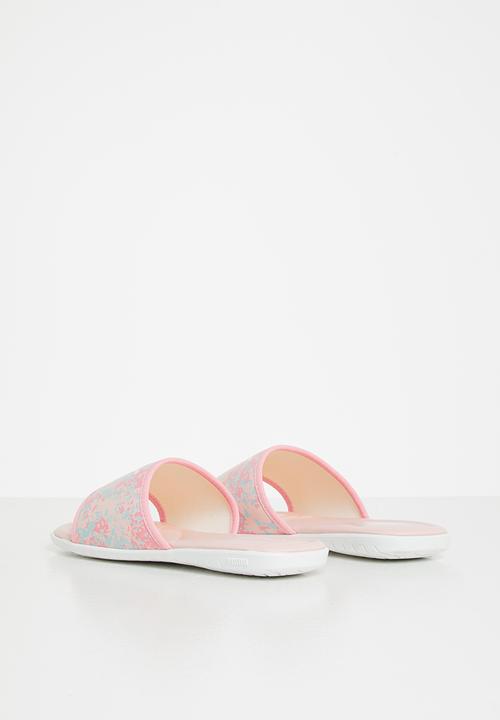 PUMA - Streetcat sprinkle slide ps zadp - lotus/peony/eggshell blue
