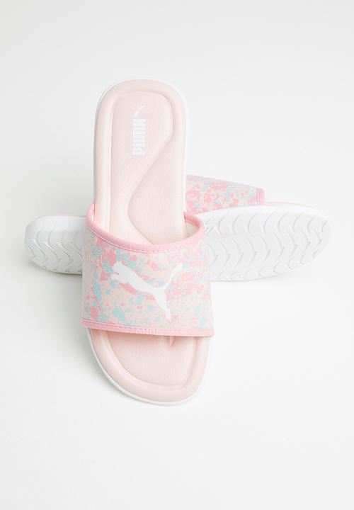PUMA - Streetcat sprinkle slide ps zadp - lotus/peony/eggshell blue