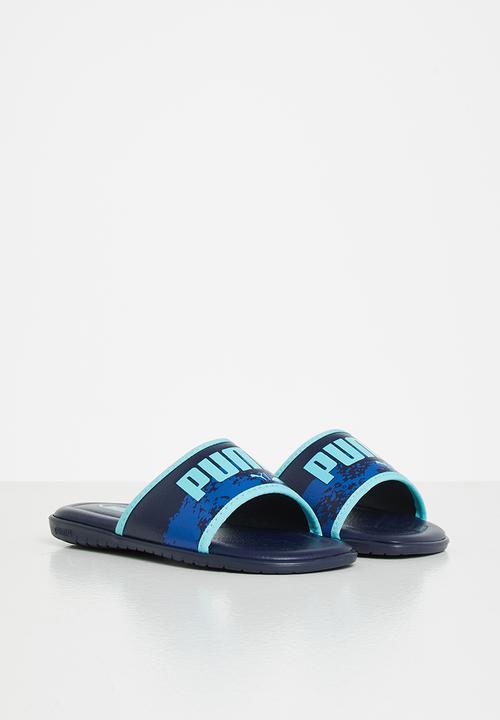 PUMA - Streetcat splash slide ps zadp - peacoat/nebulas blue/aruba blue