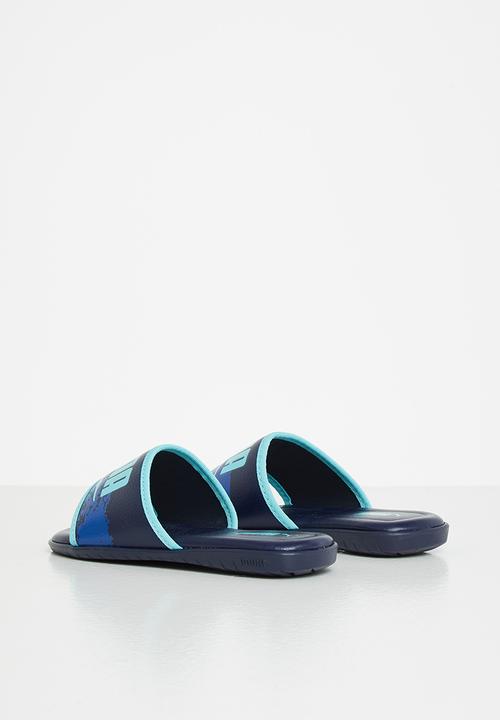 PUMA - Streetcat splash slide ps zadp - peacoat/nebulas blue/aruba blue