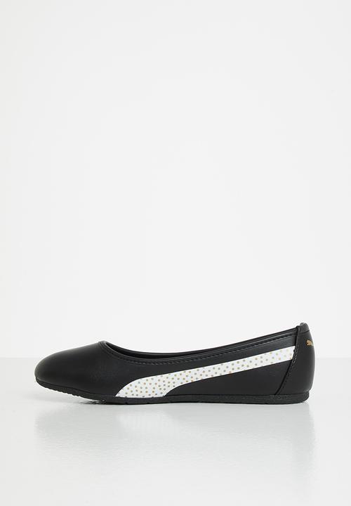 PUMA - Basic ballerina alpha ps zadp - black/white