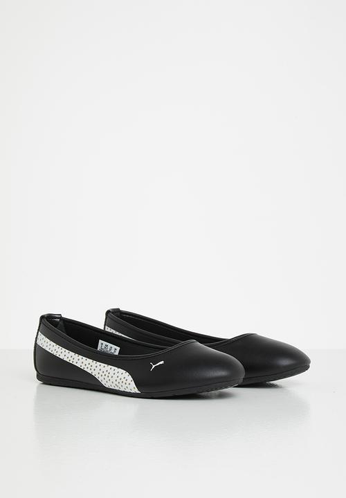 PUMA - Basic ballerina alpha ps zadp - black/white