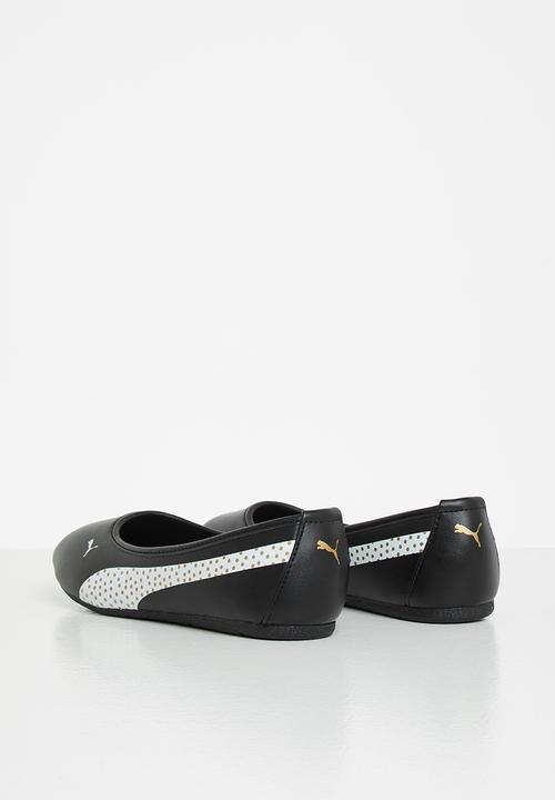 PUMA - Basic ballerina alpha ps zadp - black/white