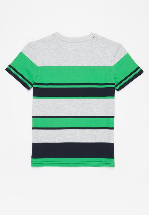 POLO - Boys daniel striped tee - multi 