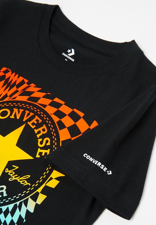 Converse - Converse logo mix up box tee - black