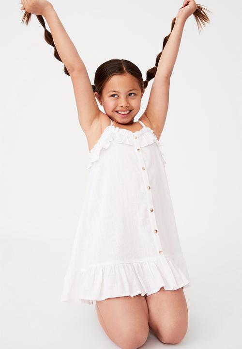 Cotton On - Libby sleeveless dress - white