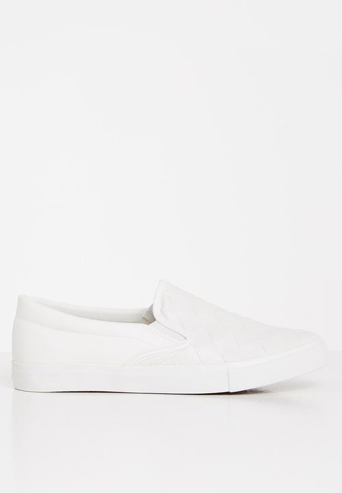 Superbalist - Campus slip on - white