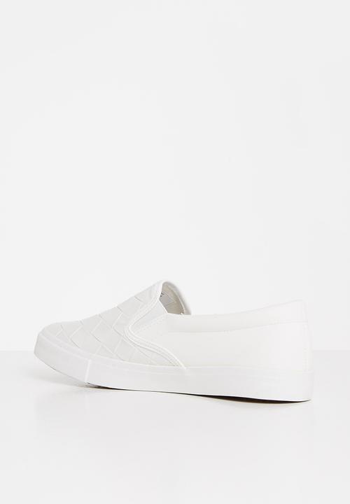 Superbalist - Campus slip on - white
