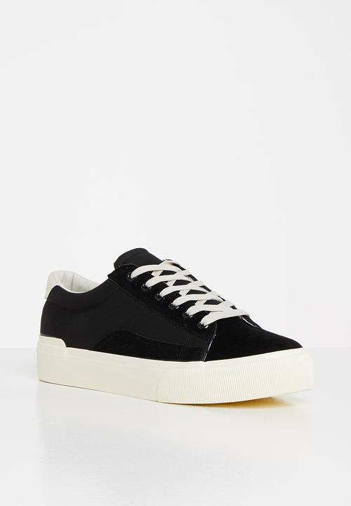 Superbalist - Charlie canvas sneaker - black