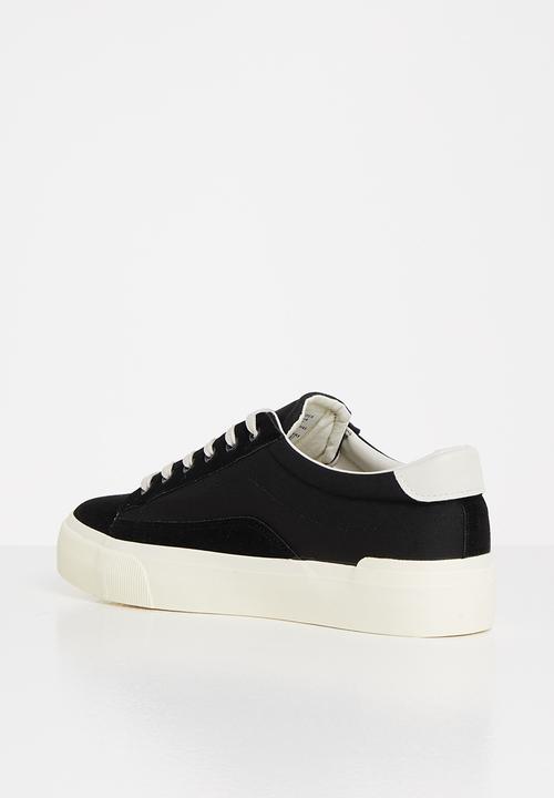 Superbalist - Charlie canvas sneaker - black