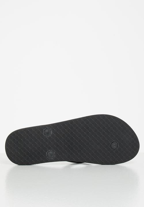POLO - Gugu medallion flip flop - black