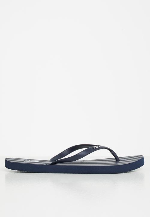 POLO - Giselle plain flip flop - navy