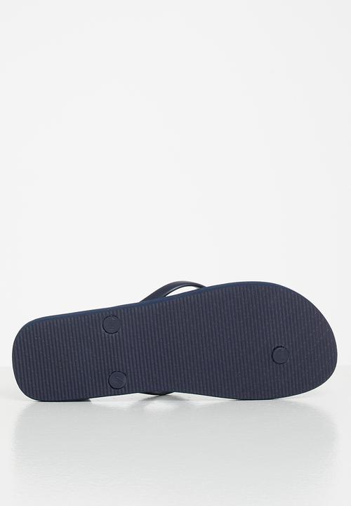 POLO - Giselle plain flip flop - navy