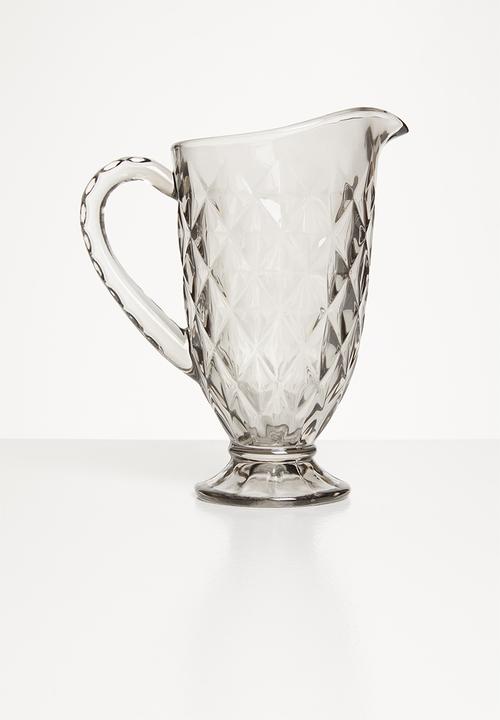 Excellent Houseware - Drinking glass set - ash