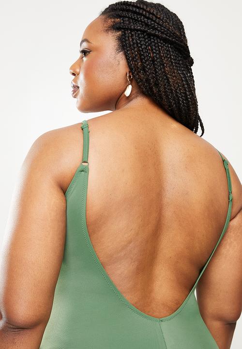 DORINA - Plus bilbao one piece - green