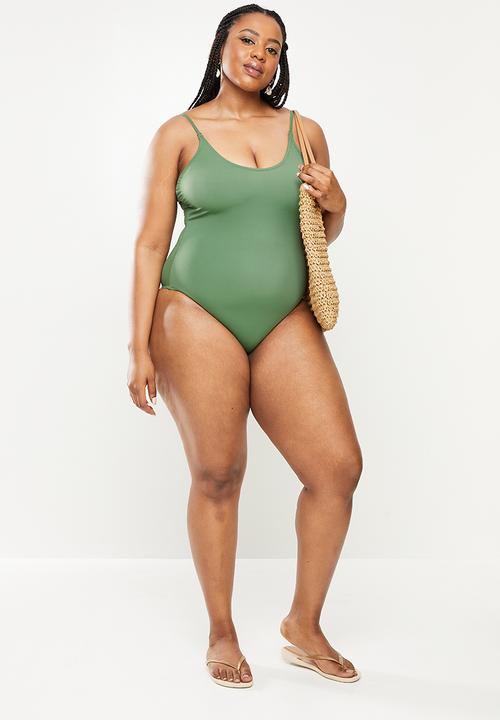 DORINA - Plus bilbao one piece - green