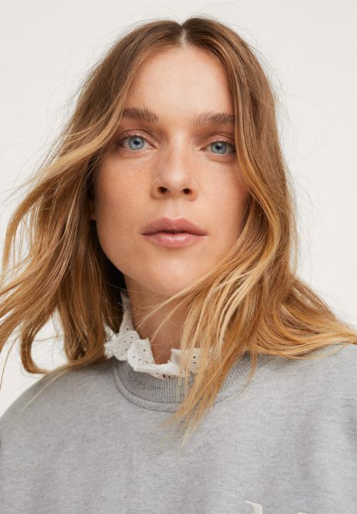 MANGO - Sweatshirt bruna - medium grey