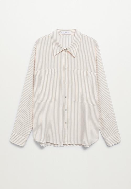 MANGO - Shirt abril - natural