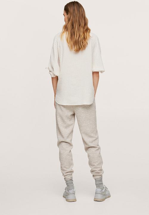MANGO - Shirt abril - natural