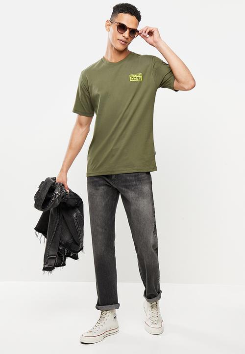 Converse - Converse cons graphic tee - khaki