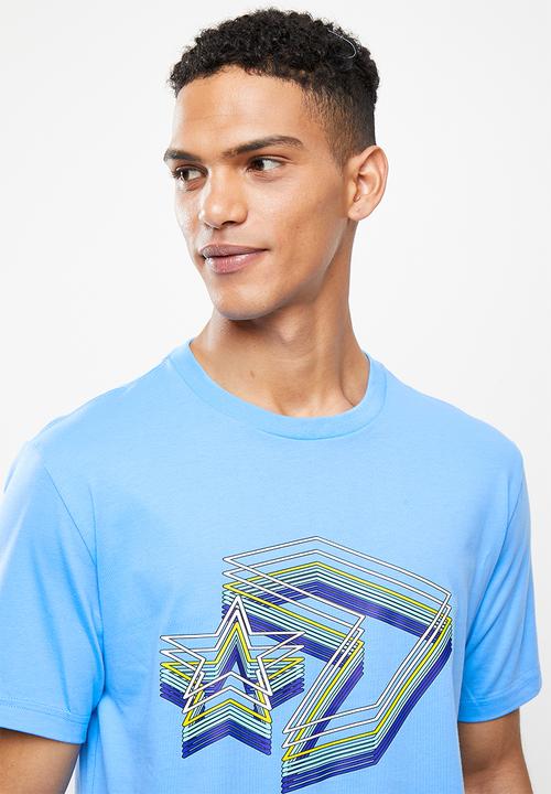 Converse - Star chevron dribble tee - blue