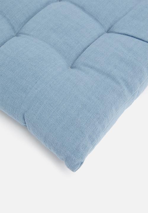 H&S - Chair pad set of 2 - light blue