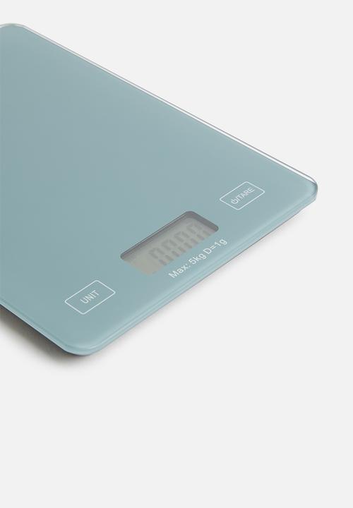 Excellent Houseware - Kitchen scale - blue
